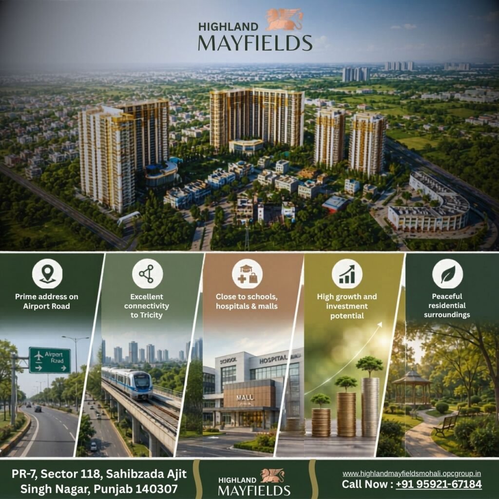 highland mayfields Mohali location